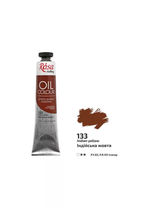Olajfesték Rosa 45ml – 133 indiai sárga