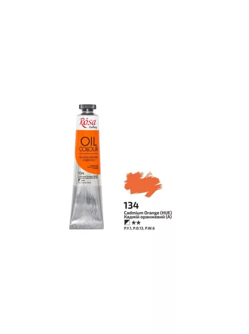 Olajfesték Rosa 45ml – 134 kadmium narancs