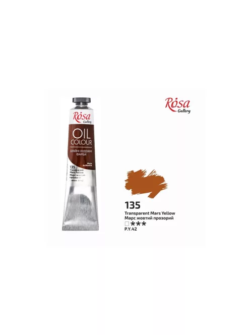 Olajfesték Rosa 45ml – 135 mars sárga átlátszó