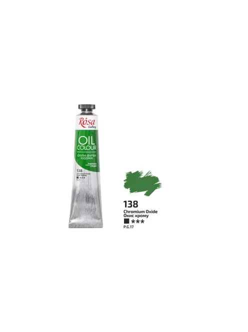Olajfesték Rosa 45ml – 138 krómoxid