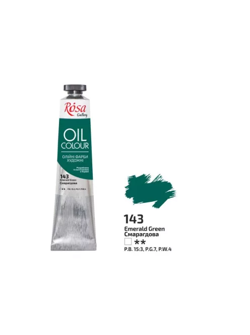 Olajfesték Rosa 45ml – 143 smaragdzöld
