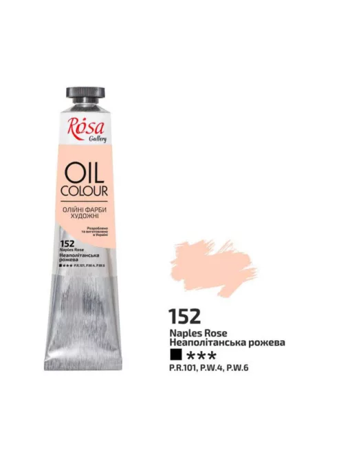Olajfesték Rosa 45ml – 152 Nápolyi rózsaszín