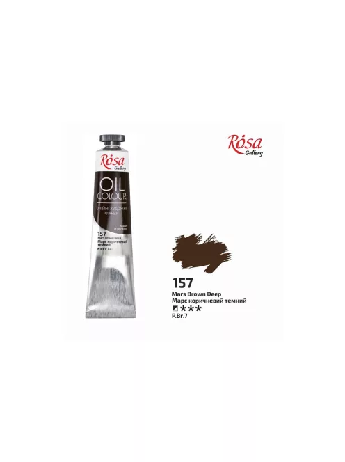 Olajfesték Rosa 45ml – 157 mars barna mély