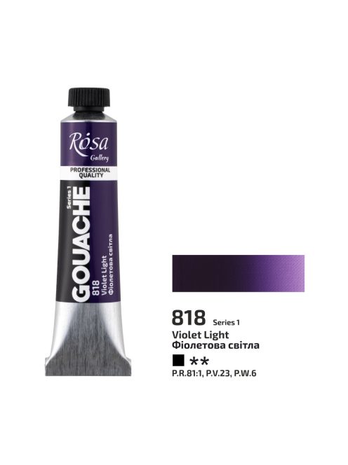 Gouache festék Rosa 20ml – 818 Violet világos