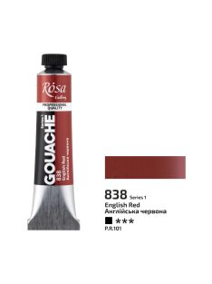 Gouache festék Rosa 20ml – 838 English Red