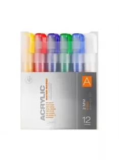 Montana marker szett 2mm - 12 darabos készlet