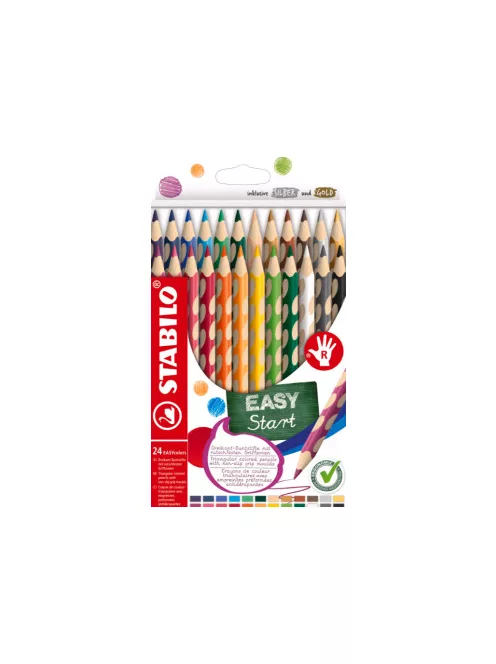Színes ceruzakészlet Stabilo EASYcolors 24 db Set