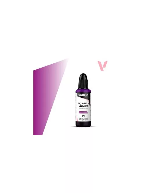 Vallejo Liquid Watercolour 32ml  270 Primary Magenta