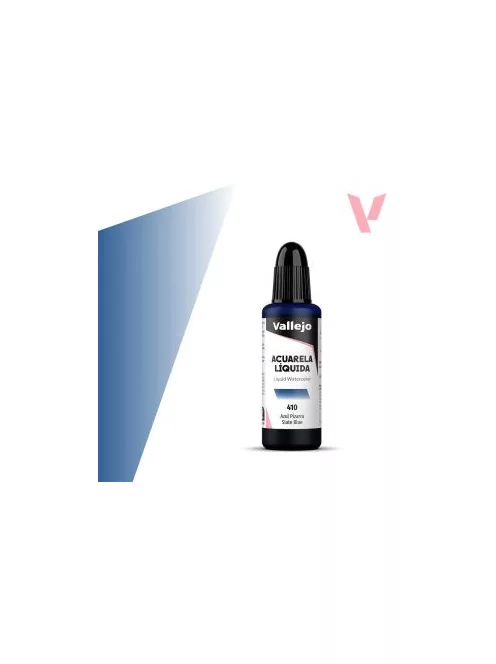 Vallejo folyékony akvarellfesték 32ml  410 Slate Blue