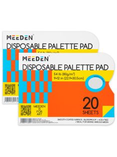 Meeden papír paletta 23x30cm 20 db