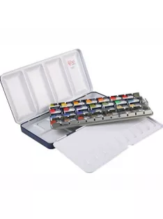 Rosa akvarellfesték készlet 28 db – Klasszikus