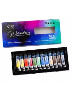 Set of watercolour paints Rosa 12x10ml  Classic