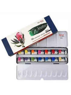 Akvarellfesték készlet Rosa 14 db – Botanikus