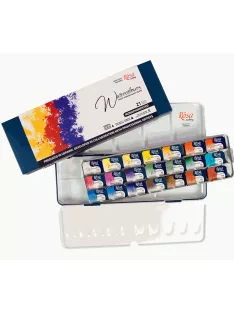 Akvarelfesték készlet Rosa 21 db - monopigmentes