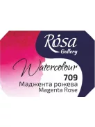 Rósa Gallery akvarell festék - egész szilke 2,5 ml - Magenta rózsaszín 709