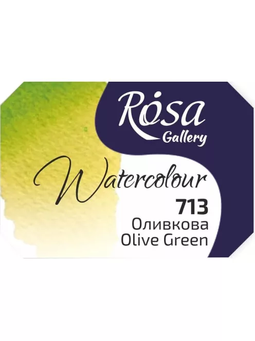 Rósa Gallery akvarell festék - egész szilke 2,5 ml - Oliva 713