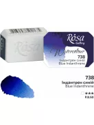 Rósa Gallery akvarell festék - egész szilke 2,5 ml - Indantrénkék 738