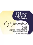 Rósa Gallery akvarell festék - egész szilke 2,5 ml - Nápolyi sárga 745