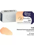 Rósa Gallery akvarell festék - egész szilke 2,5 ml - Nápolyi rózsaszín 748