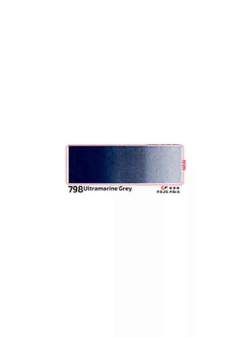 Watercolour paint Rosa 2.5ml  798 Ultramarine Grey