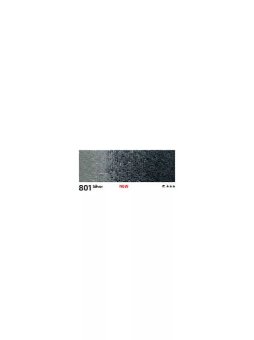 Akvarell festék Rosa 2.5ml – 801 ezüst