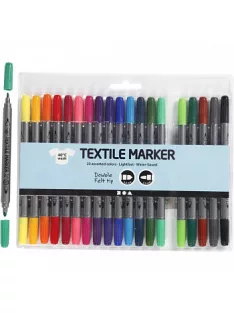 Textilfilc készlet 20 db