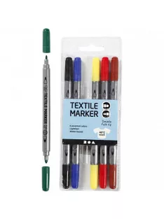 Textilfilc készlet 6 db
