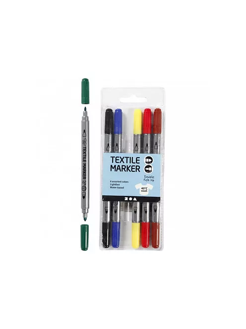 Textilfilc készlet 6 db