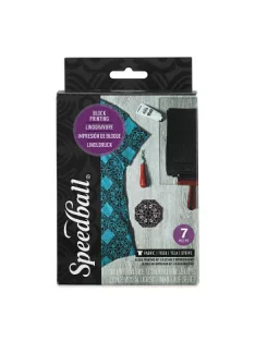 Teljes linómetszet Speedball kezdő készlet