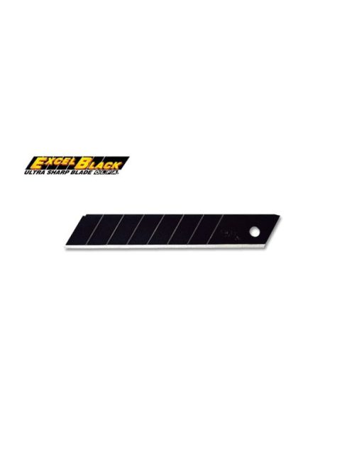 Csere pengék 18 mm Olfa LBB-10 Excel fekete