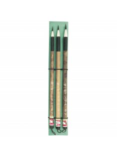 3 darabos kínai ecsetkészlet, No. 054