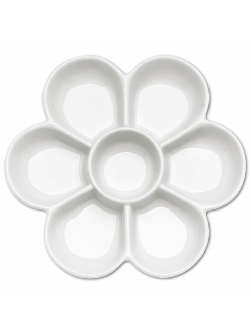 Porcelán paletta átmérője 18 cm