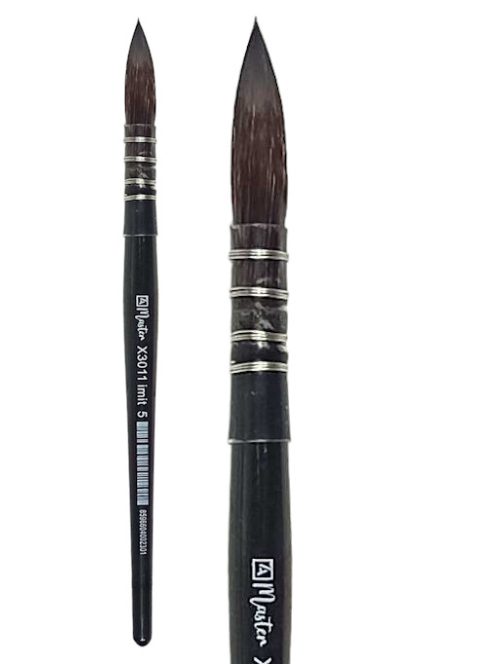 Master X3011 Utánzat Kerek ecset - 0-s Méret