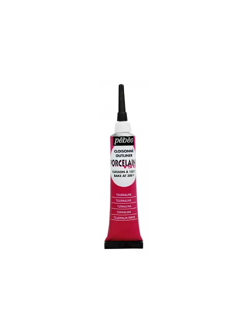 Kontura Porcelaine outliner 20ml - red tourmaline