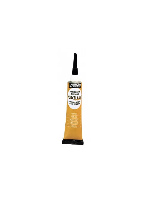 Kontura Porcelaine outliner 20ml  golden vermilion