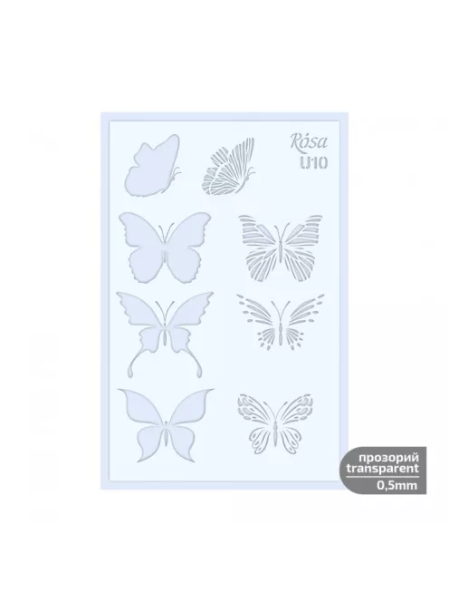 Sablon Rosa 0.5mm 13x20cm – U10