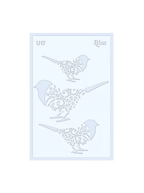 Stencil Rosa 0.5mm 13x20cm – U17