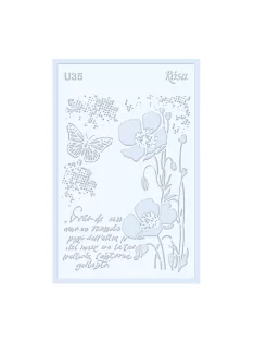 Stencil Rosa 0.5mm 13x20cm – U35