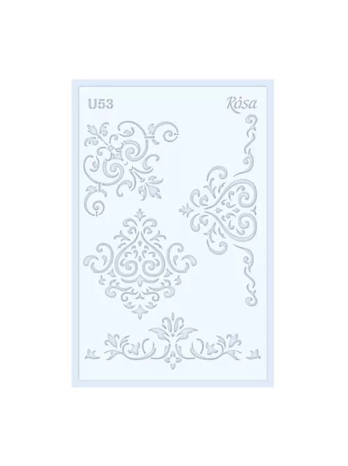 Stencil Rosa 0.5mm 13x20cm – U53