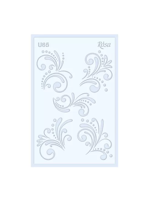 Stencil Rosa 0.5mm 13x20cm – U65