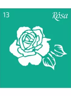 Stencil repeatable self-adhesive 9x10cm – 13