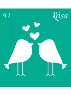 Stencil repeatable self-adhesive 9x10cm – 47