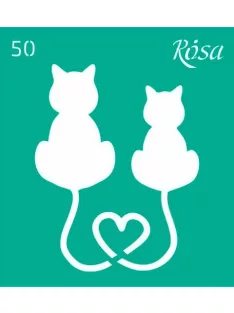 Stencil repeatable self-adhesive 9x10cm – 50