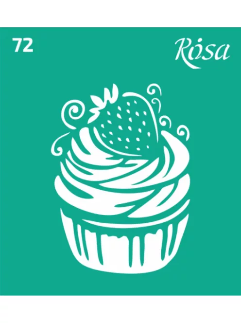 Stencil repeatable self-adhesive 9x10cm – 72