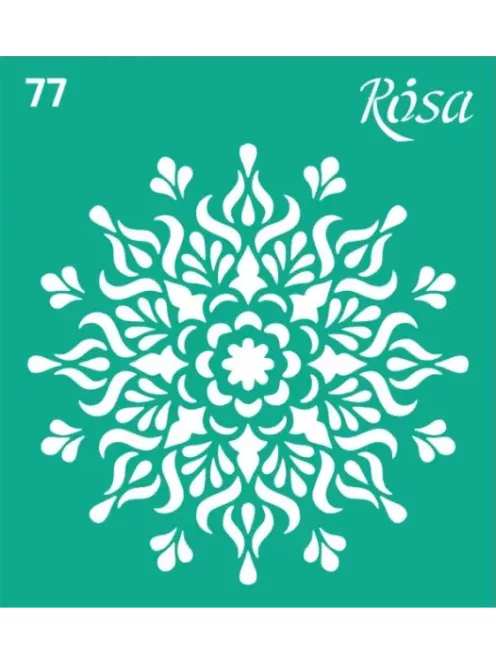 Stencil repeatable self-adhesive 9x10cm – 77