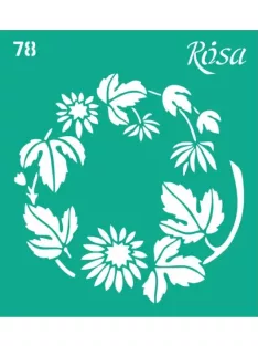 Stencil repeatable self-adhesive 9x10cm – 78