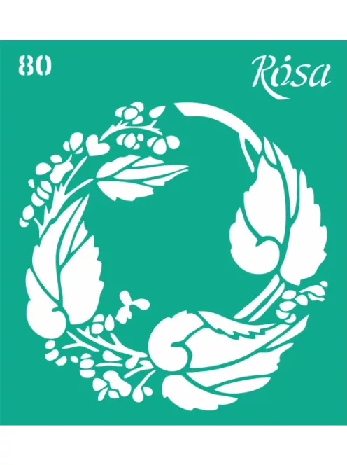 Stencil repeatable self-adhesive 9x10cm – 80