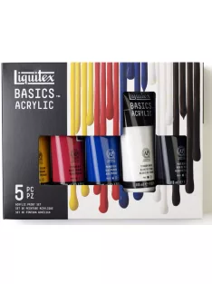 Basics akrilfesték szett 5x118ml