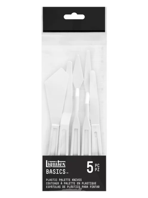 Műanyag palettakés készlet Liquitex 5 db