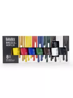 Akril festék készlet Liquitex Basics 8x75ml